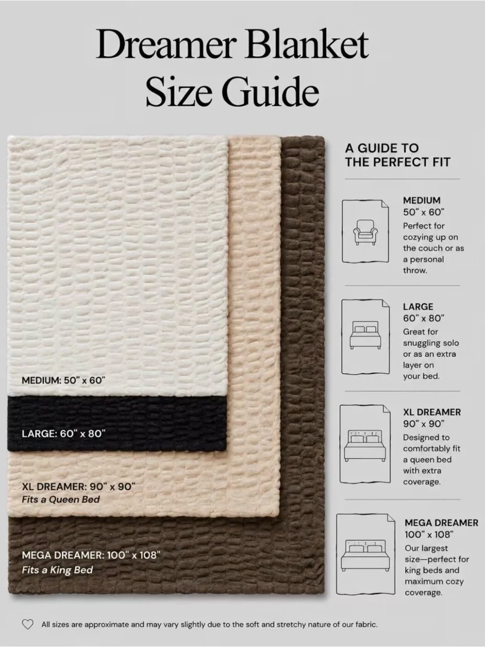 Comfrt dreamer blanket